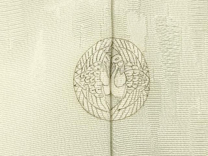 平和屋着物■訪問着　手描き　枝花文　正絹　逸品　DABH5606ya