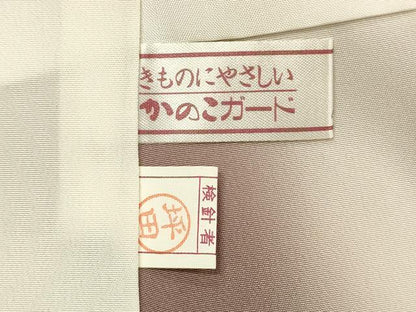 平和屋着物■訪問着　短冊地紙花文　金彩　正絹　逸品　DABH5611ya