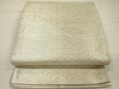 平和屋着物◎佐賀錦　全通柄袋帯　吉祥霞文　金糸　金彩　正絹　逸品　DABH5624ya