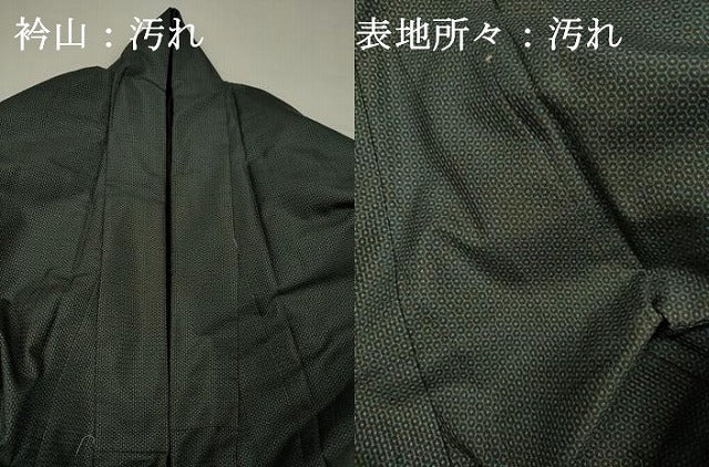 平和屋着物■男性　本場大島紬　100亀甲　総詰め　正絹　逸品　DABH5672ya