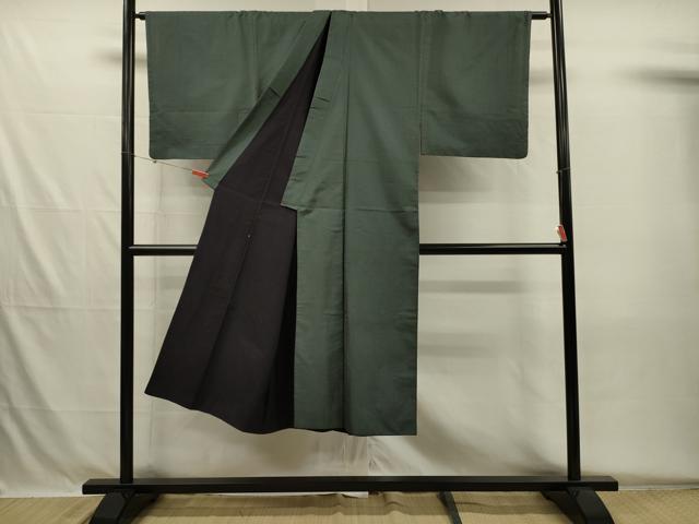 平和屋着物■男性　本場大島紬　100亀甲　総詰め　正絹　逸品　DABH5672ya