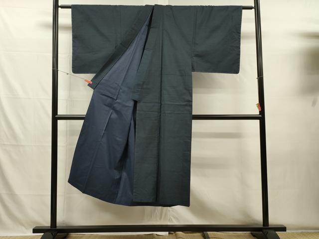 平和屋着物□男性 本場大島紬 亀甲柄 正絹 逸品 DABH5673ya
