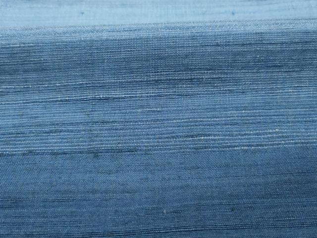 平和屋着物■上質な紬　横段文　正絹　逸品　DABH5674ya