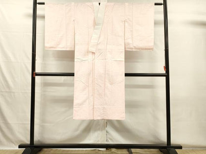 平和屋着物■長襦袢　単衣　扇面文　洗える着物　DABH5685ya