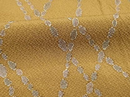 平和屋着物■上質な小紋　抽象文様　正絹　逸品　DABH5695ya