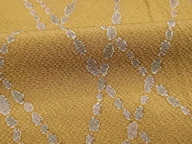 平和屋着物■上質な小紋　抽象文様　正絹　逸品　DABH5695ya