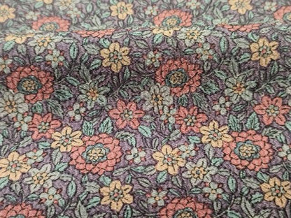 平和屋着物■上質な小紋　花尽くし　正絹　逸品　未使用　DABH5711ya