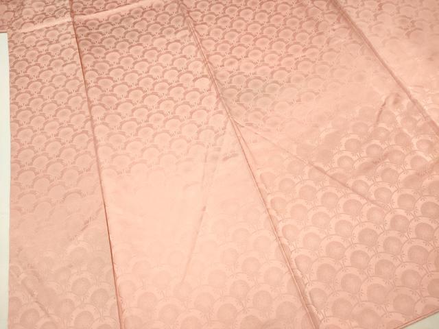 平和屋着物■上質な小紋　花青海波地紋　暈し染め　正絹　逸品　DABH5717ya