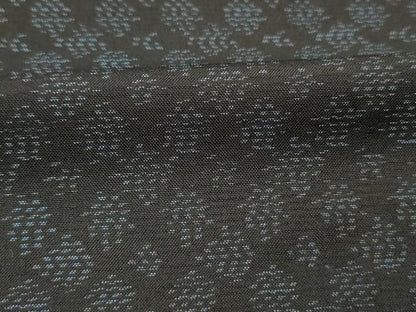 平和屋着物■本場大島紬　幾何学文　正絹　逸品　DABH5718ya