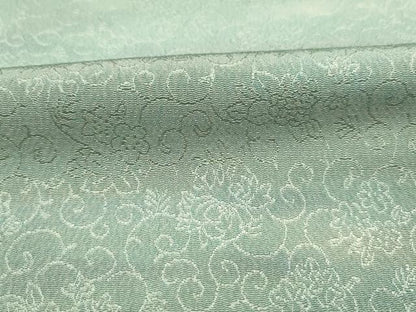 平和屋着物■上質な小紋　花唐草文　暈し染め　正絹　逸品　DABH5721ya