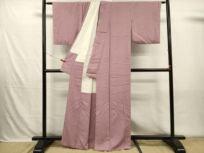 平和屋着物■江戸小紋　葡萄蔦の葉文　正絹　逸品　DABH5732ya