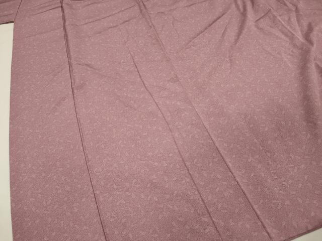 平和屋着物■江戸小紋　葡萄蔦の葉文　正絹　逸品　DABH5732ya