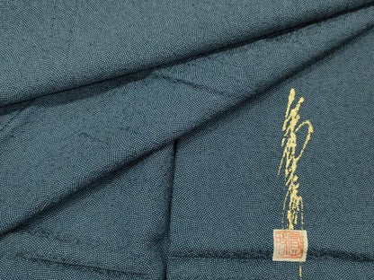 平和屋着物■江戸小紋　作家物　鮫小紋柄　正絹　逸品　DABH5733ya