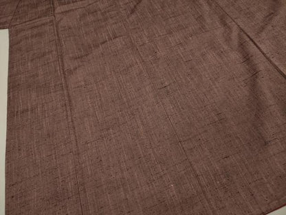 平和屋着物■上質な紬　霞文　正絹　逸品　DABH5734ya
