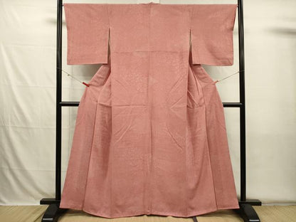 平和屋着物■江戸小紋　吉祥花小紋柄　正絹　逸品　DABH5748ya