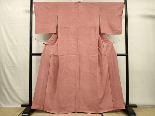 平和屋着物■江戸小紋　吉祥花小紋柄　正絹　逸品　DABH5748ya