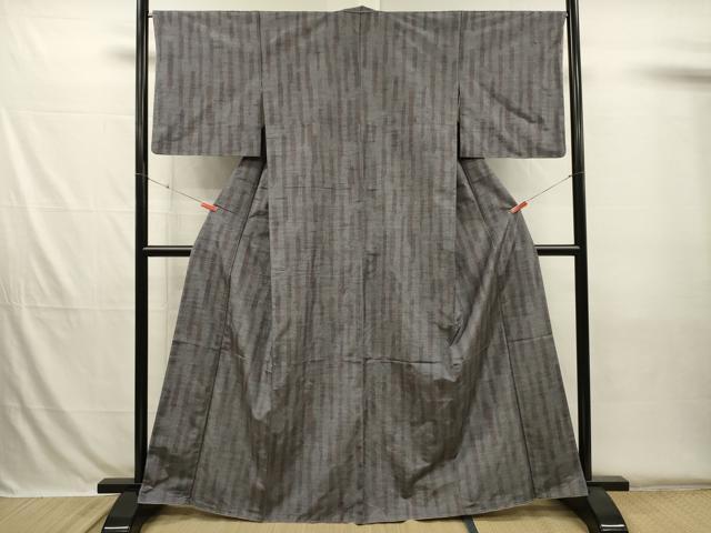 平和屋着物■上質な紬　間道　正絹　逸品　未使用　DABH5753ya