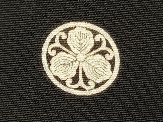 平和屋着物■豪華黒留袖　駒刺繍　草花文　松竹梅　金彩　正絹　逸品　DABH5764ya