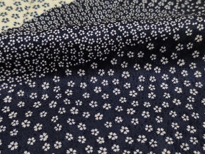 平和屋着物■上質な小紋　切嵌文様　舞花文　正絹　逸品　DABH5790ya