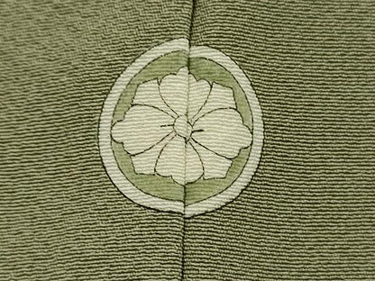 平和屋着物■上質な色無地　作家物　柳茶色　正絹　逸品　未使用　DABH5794ya
