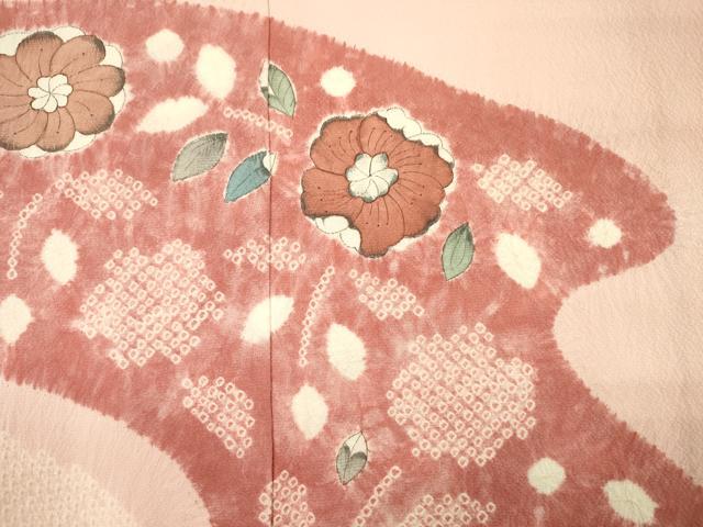 平和屋着物■訪問着　絞り　辻が花　正絹　逸品　DABH5810ya