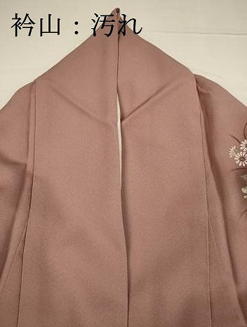 平和屋着物■訪問着　訪問着　扇面花文　暈し染め　金彩　正絹　逸品　DABH5837ya