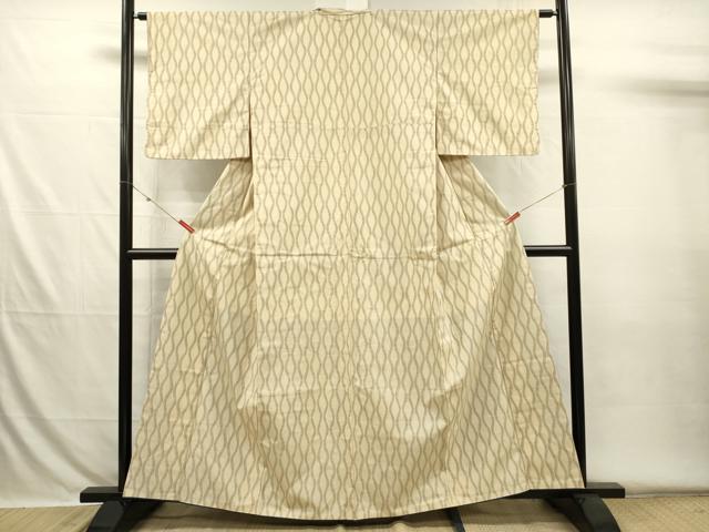 平和屋着物■上質な紬　立涌文様　正絹　逸品　DABH5848ya