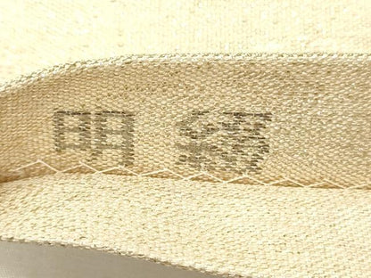 平和屋着物◎明綴れ　太鼓柄袋帯　箔散らし　プラチナ箔　正絹　逸品　DABH5861ya