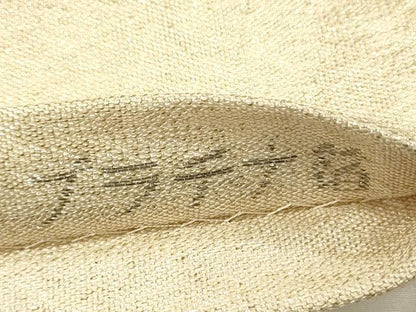平和屋着物◎明綴れ　太鼓柄袋帯　箔散らし　プラチナ箔　正絹　逸品　DABH5861ya