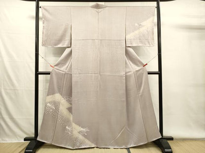 平和屋着物■訪問着　絞り　刺繍　器物文様　正絹　逸品　DABH5900ya