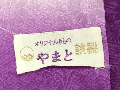 平和屋着物■豪華振袖　駒刺繍　絞り　檜扇花文　金彩　やまと誂製　正絹　逸品　DABH5903ya