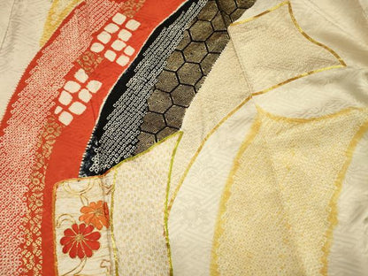 平和屋着物■豪華振袖　駒刺繍　絞り　花熨斗文　金彩　正絹　逸品　DABH5909ya