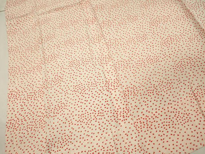 平和屋着物■長襦袢　無双仕立て　舞桜文　正絹　逸品　DABH5971ya