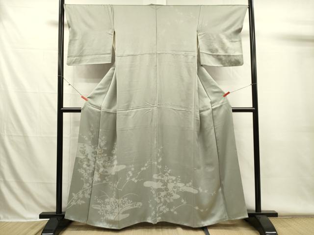 平和屋着物■訪問着　訪問着　駒刺繍　エ霞菊文　金彩　正絹　逸品　DABH5974ya