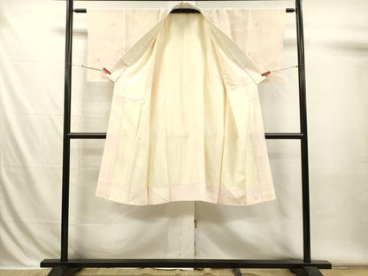平和屋着物■長襦袢　袷　絞り　草花文　暈し染め　正絹　逸品　DABH5999ya