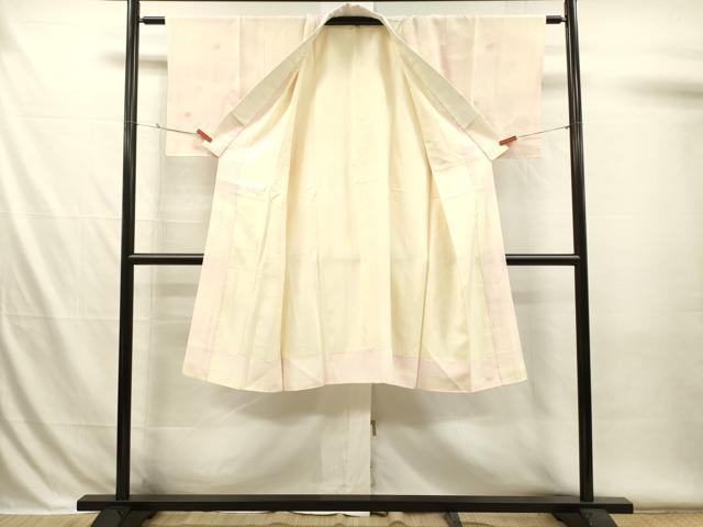 平和屋着物■長襦袢　袷　絞り　草花文　暈し染め　正絹　逸品　DABH5999ya