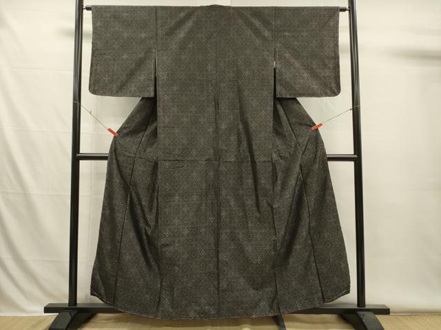 平和屋着物■本場大島紬　花繋ぎ　株式会社たかし謹製　証紙付き　正絹　逸品　未使用　DABH6000ya