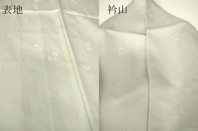 平和屋着物▽訪問着　単衣　草花文　手描き　暈し染め　正絹　逸品　DABH6136az