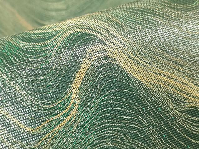 平和屋着物▼六通柄袋帯　霞文　金糸　引箔　正絹　逸品　DABH6180az