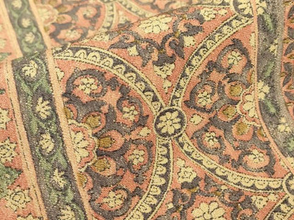 平和屋着物▽上質な小紋　単衣　ペイズリー柄　花間道　正絹　逸品　DABH6268az