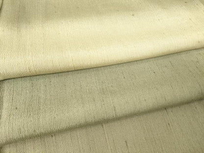 平和屋着物▽上質な紬　単衣　市松文　正絹　逸品　DABH6398az