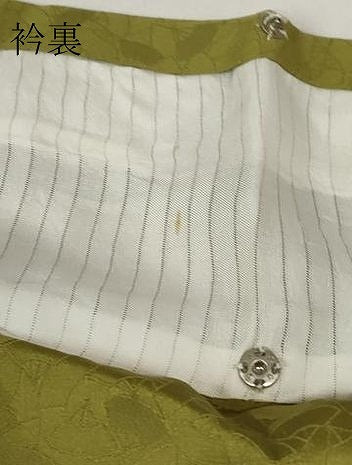 平和屋着物▽上質な小紋　単衣　扇面地紋　暈し染め　正絹　逸品　DABH6401az