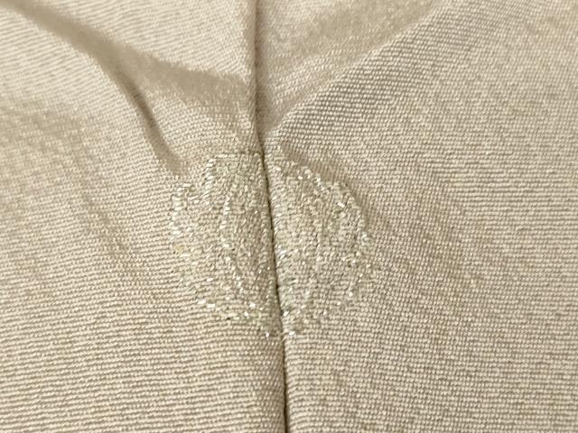 平和屋着物▽訪問着　単衣　友禅　作家物　枝葉文　暈し染め　正絹　逸品　DABH6415az