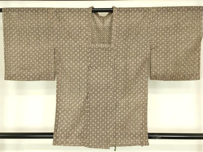 平和屋着物▽道行コート　スリーシーズン　春夏秋　塵除け　総レース　舞花文　DABH6437az
