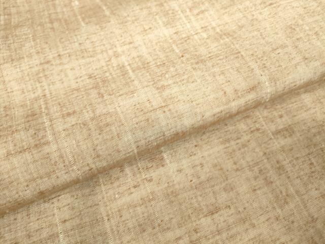 平和屋着物▽上質な紬　単衣　霞文　正絹　逸品　DABH6573az