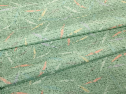 平和屋着物▽上質な紬　単衣　成り物　やまと謹製　正絹　逸品　DABH6599az