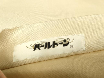 平和屋着物▼両面　六通柄袋帯　唐織　若松葉花文　金銀糸　正絹　逸品　DABH6626az