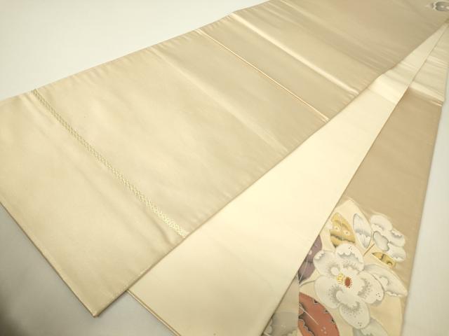 平和屋着物▼中国三大刺繍　相良刺繍　総刺繍　太鼓柄袋帯　辻が花　金糸　正絹　逸品　DABH6642az