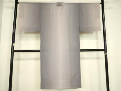 平和屋着物▽道中着　スリーシーズン　春夏秋　塵除け　縞　ロング丈　正絹　逸品　DABH6820az