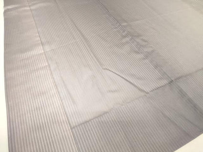 平和屋着物▽道中着　スリーシーズン　春夏秋　塵除け　縞　ロング丈　正絹　逸品　DABH6820az